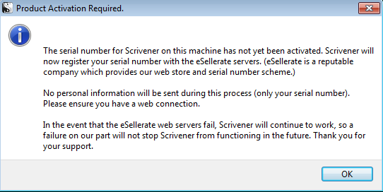 Scrivener serial number and name Scrivener serial number and name