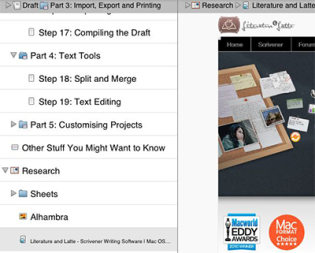 An Update on the iOS Version of Scrivener