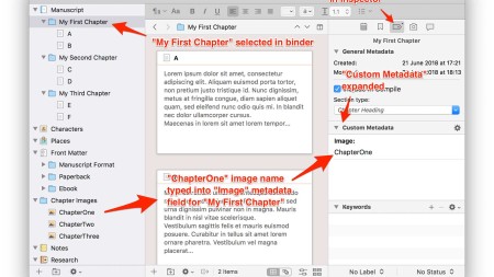 Scrivener 3 for macOS Follow-Along: Using Images for Chapter Titles